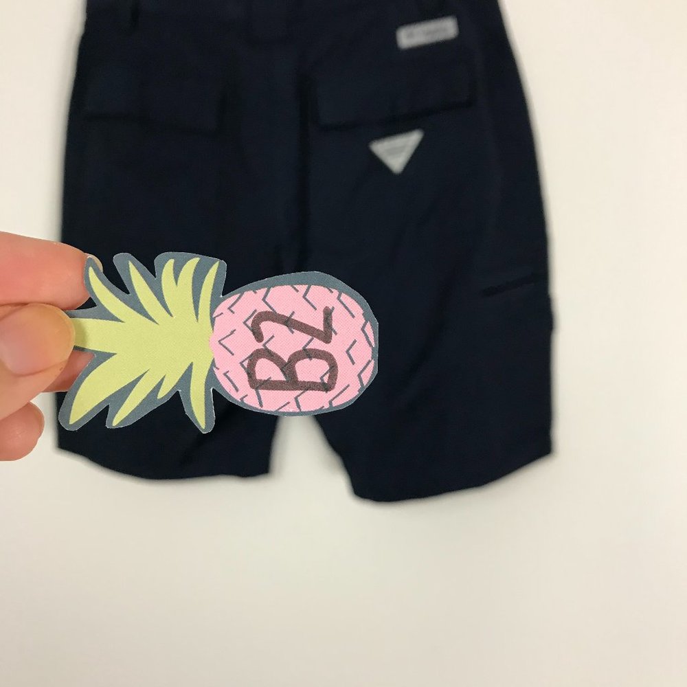 Columbia PFG Men's 32 Shorts Navy Blue Fishing Outdoor Active 100% Polyester B2 - Picture 8 of 8